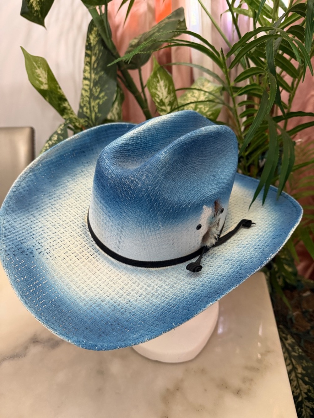 Made in Mexico Blue Unisex Cowboy Hat